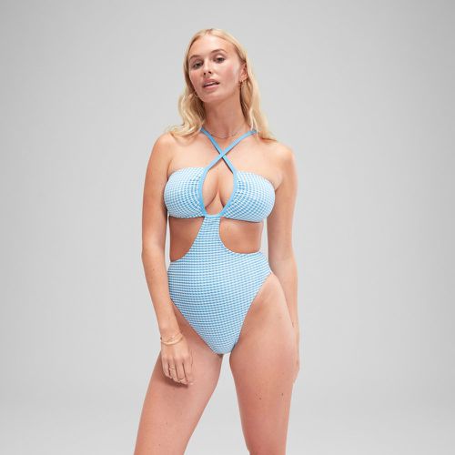 Maillot de bain FLU3NTE ajouré vichy - Speedo - Modalova