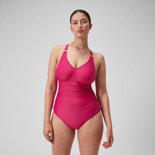 Maillot de bain 1 pièce Shaping à encolure en Vs Magenta Brume - Speedo - Modalova