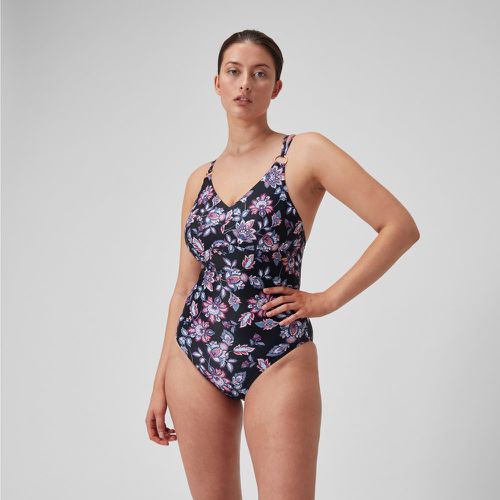 Maillot de bain 1 pièce galbant à bretelles et imprimés /Violet - Speedo - Modalova