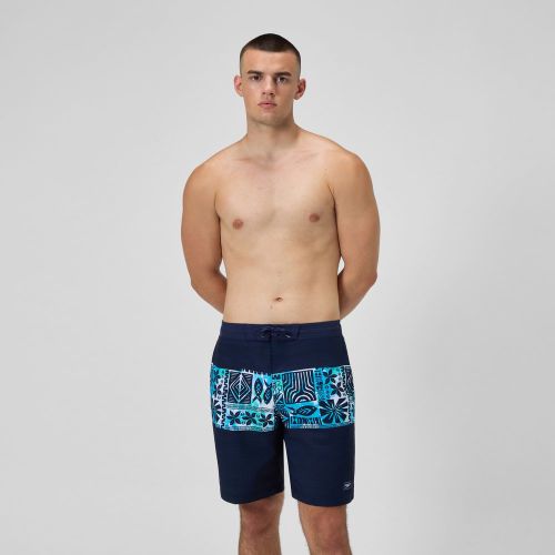Short de bain Bondi imprimé 50 cm, s, /bleu - Speedo - Modalova