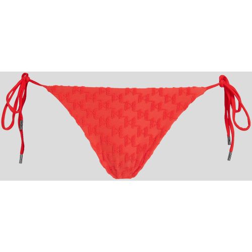 Bas De Bikini String Monogram, , , Taille: M - Karl Lagerfeld - Modalova
