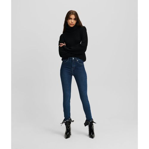 Jean Skinny Taille Haute Klj, , BLEU FONCÉ DÉLAVÉ, Taille: L2530 - KL Jeans - Modalova