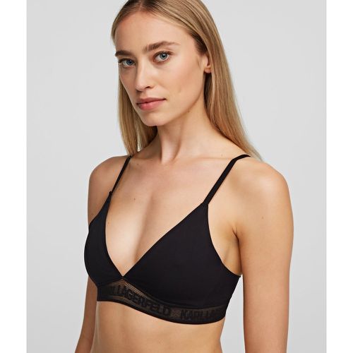 Soutien-gorge Triangle Logo Karl, , , Taille: XXL - Karl Lagerfeld - Modalova