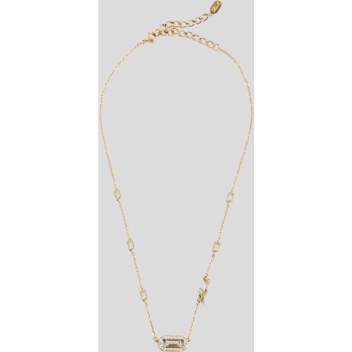 Collier À Breloque En Cristal Signature, , , Taille: One size - Karl Lagerfeld - Modalova
