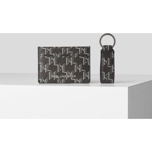 Ensemble Porte-cartes Et Porte-clés K/monogram Klassik, , , Taille: X00 - Karl Lagerfeld - Modalova