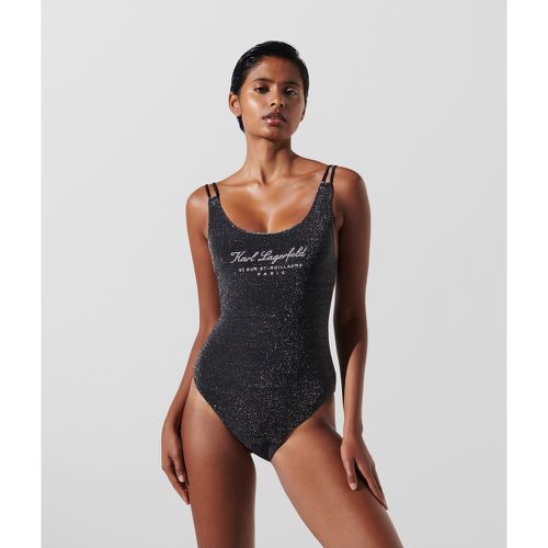 Maillot De Bain En Lurex Hotel Karl, , , Taille: XL - Karl Lagerfeld - Modalova