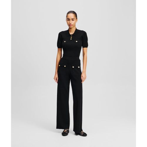 Pantalon Avec Boutons, , , Taille: L - Karl Lagerfeld - Modalova