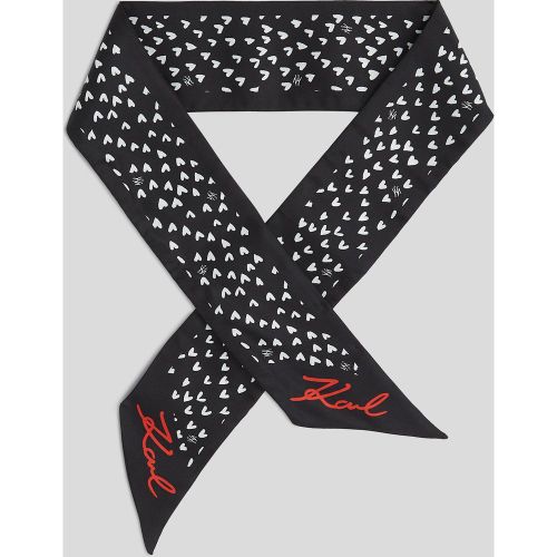 Foulard Mince K/heart, , /, Taille: One size - Karl Lagerfeld - Modalova