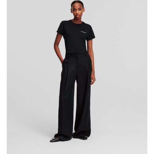 Pantalon Large À Taille Haute, , , Taille: 34 - Karl Lagerfeld - Modalova