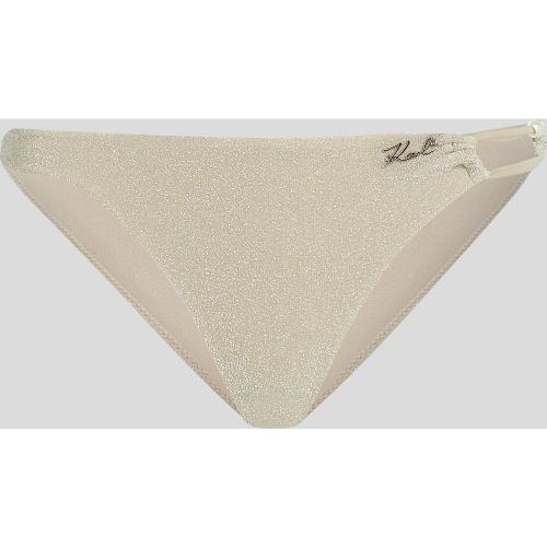 Shimmer Bikini Bottoms, , , Taille: XL - Karl Lagerfeld - Modalova