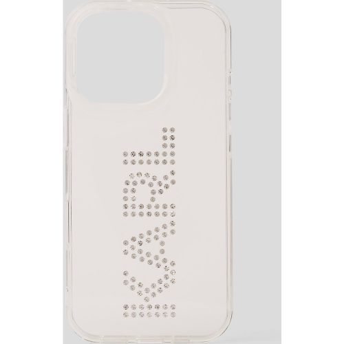 Coque Ornée Du Logo Karl En Strass Pour Iphone 16 Pro, , , Taille: L00 - Karl Lagerfeld - Modalova