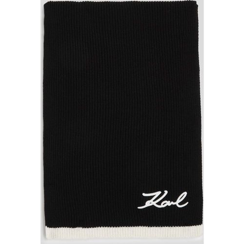 Écharpe En Tricot K/signature, , /, Taille: X00 - Karl Lagerfeld - Modalova