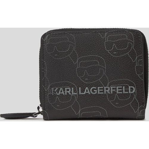 Portefeuille Ikon Monogram Moyen, , , Taille: X00 - Karl Lagerfeld - Modalova