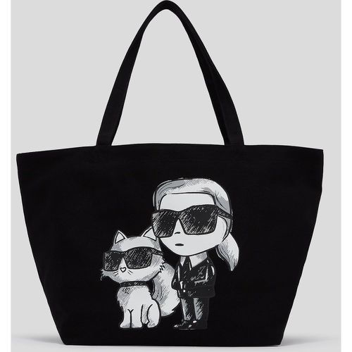 Sac Cabas Ikon Karl & Choupette, , /, Taille: X00 - Karl Lagerfeld - Modalova