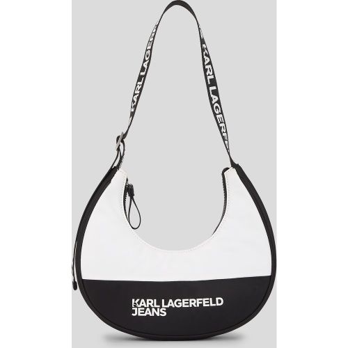 Nylon Half-moon Shoulder Bag, , /, Taille: X00 - Karl Lagerfeld - Modalova