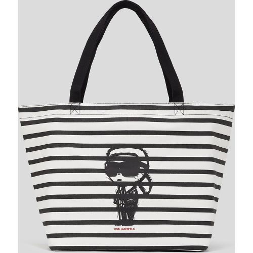 Cabas À Rayures Ikon, , -, Taille: X00 - Karl Lagerfeld - Modalova