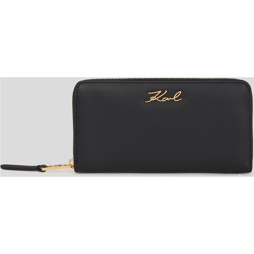 Portefeuille K/signature Continental, , /, Taille: X00 - Karl Lagerfeld - Modalova