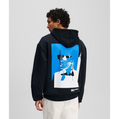 Sweat À Capuche Avec Imprimé Karl, , , Taille: L - Karl Lagerfeld - Modalova