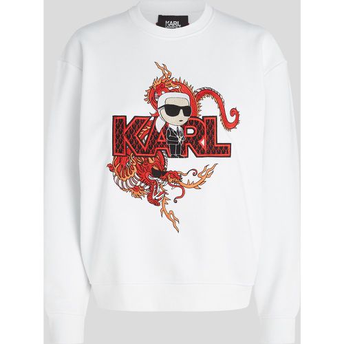 Sweat-shirt Ikon Nouvel An Lunaire, , , Taille: XL - Karl Lagerfeld - Modalova