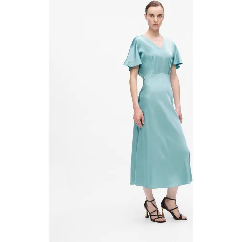 Satin Dress, , , Taille: 34 - Karl Lagerfeld - Modalova