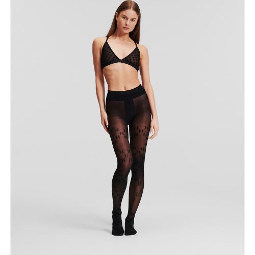 Collants Monogram, , , Taille: L - Karl Lagerfeld - Modalova
