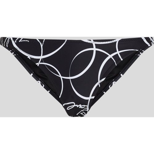 Bas De Bikini Brésilien À Imprimé Cercles, , /, Taille: L - Karl Lagerfeld - Modalova