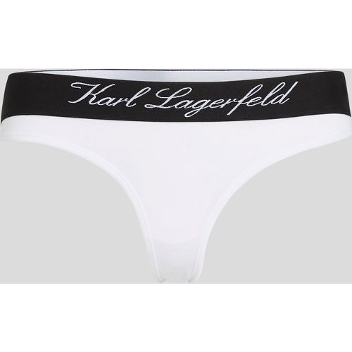 Culotte Taille Basse Hotel Karl, , , Taille: XL - Karl Lagerfeld - Modalova