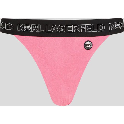Bas De Bikini K/ikonik En Tissu Éponge, , , Taille: XXS - Karl Lagerfeld - Modalova
