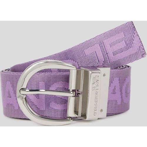 Reversible Webbing Belt, , , Taille: X65 - Karl Lagerfeld - Modalova