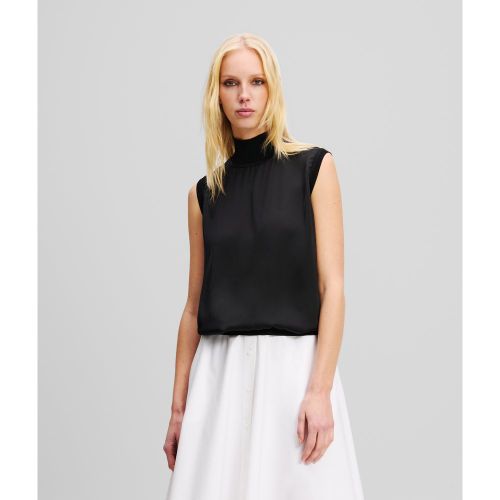 Top Satin Sans Manches, , , Taille: XL - Karl Lagerfeld - Modalova