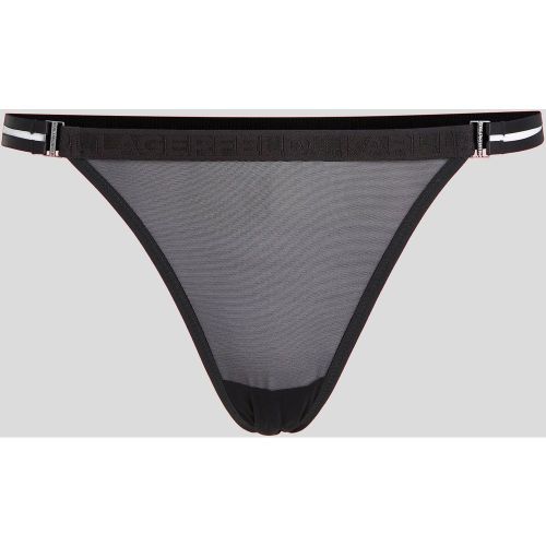 Culotte Brésilienne Transparente, , , Taille: L - Karl Lagerfeld - Modalova