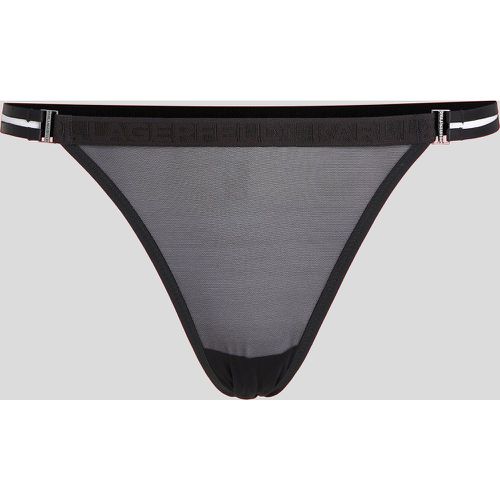 Culotte Brésilienne Transparente, , , Taille: XL - Karl Lagerfeld - Modalova