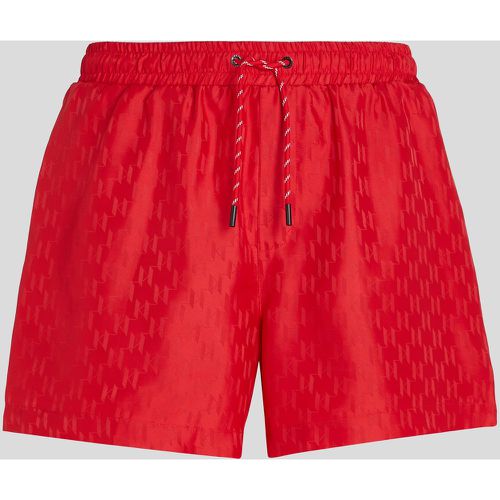 Short De Surf Court Kl Monogram, , , Taille: XL - Karl Lagerfeld - Modalova