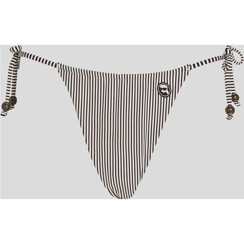 Bas De Bikini String À Rayures Ikon, , -, Taille: XL - Karl Lagerfeld - Modalova