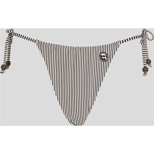 Bas De Bikini String À Rayures Ikon, , -, Taille: XXS - Karl Lagerfeld - Modalova