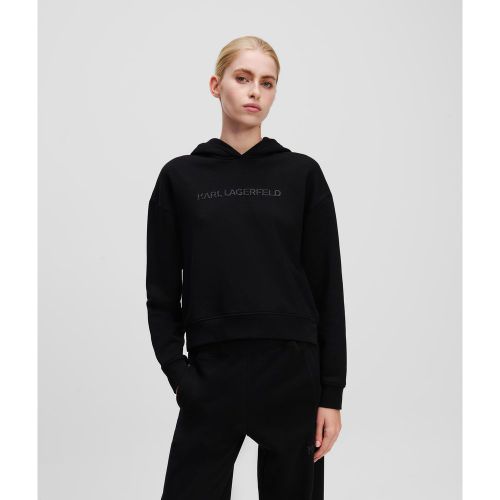 Sweat À Capuche Pailleté Avec Logo, , , Taille: L - Karl Lagerfeld - Modalova