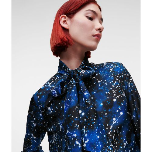 Chemise En Soie À Motif Galaxie, , , Taille: 34 - Karl Lagerfeld - Modalova