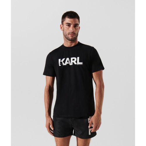 T-shirt De Plage À Logo, , /, Taille: L - Karl Lagerfeld - Modalova