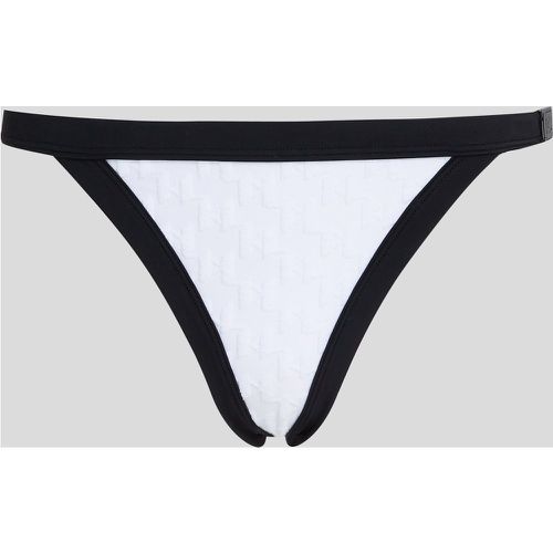 Bas De Bikini Kl Monogram, , , Taille: XL - Karl Lagerfeld - Modalova