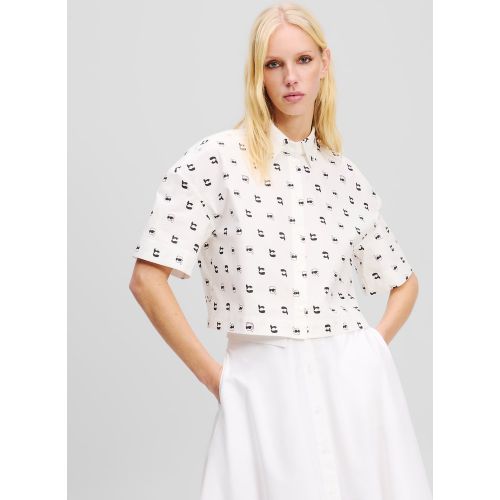 Chemise À Impression Ikon Intégrale, , -, Taille: X38 - Karl Lagerfeld - Modalova