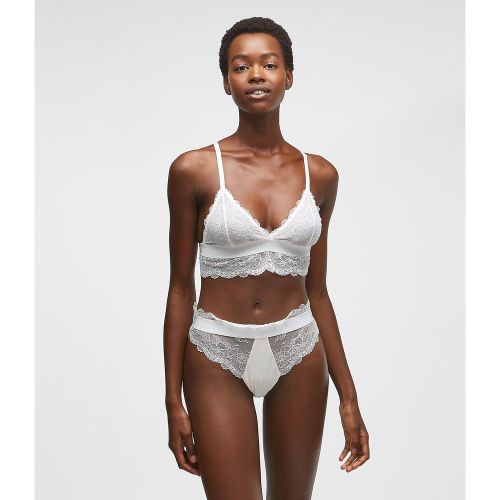 Soutien-gorge Bustier Triangle En Dentelle, , , Taille: L - Karl Lagerfeld - Modalova