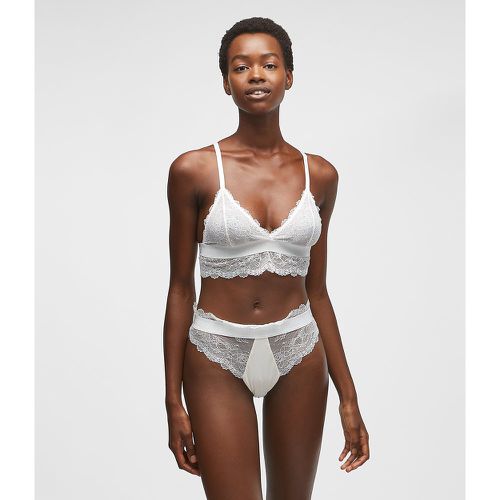 Soutien-gorge Bustier Triangle En Dentelle, , , Taille: XM - Karl Lagerfeld - Modalova