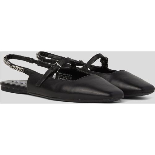 Escarpins À Bride Arrière Avec Chaîne Konnie Signia, , , Taille: 35 - Karl Lagerfeld - Modalova