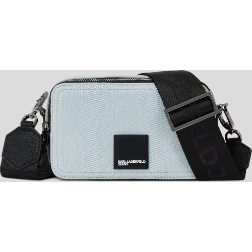 Sac Pour Appareil Photo En Denim Avec Logo Carré, , , Taille: X00 - Karl Lagerfeld - Modalova