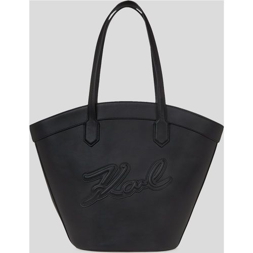 Sac Cabas K/signature En Forme De Tulipe De Taille Moyenne, , , Taille: X00 - Karl Lagerfeld - Modalova