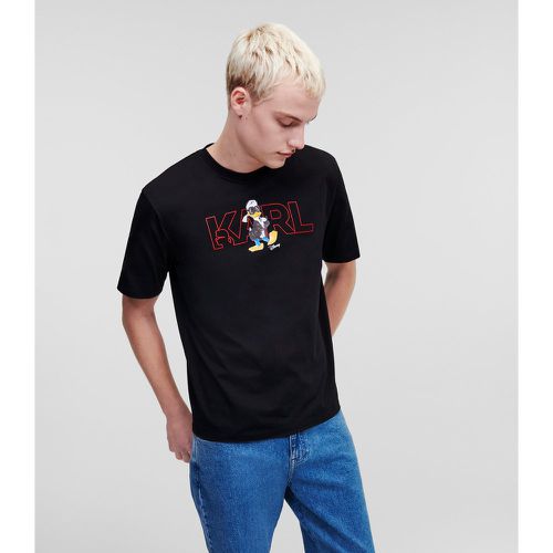 T-shirt À Logo Disney X , , , Taille: XL - Karl Lagerfeld - Modalova