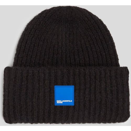 Bonnet À Logo Encadré Klj, , , Taille: One size - KL Jeans - Modalova