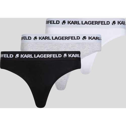 Strings À Logo Karl – Lot De 3, , //, Taille: XS - Karl Lagerfeld - Modalova