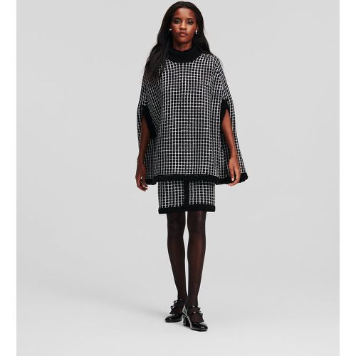 Poncho En Bouclé, , /, Taille: XL - Karl Lagerfeld - Modalova