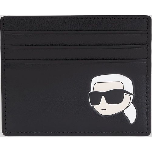 Porte-cartes En Cuir K/ikonik, , , Taille: X00 - Karl Lagerfeld - Modalova